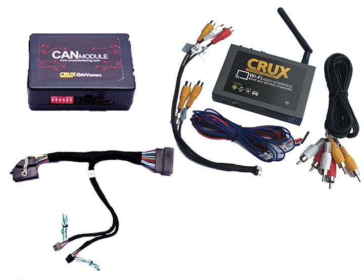Crux WiFi Audio/ Video Interface for 201315 Ford FSeries