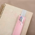thumbnail image 3 of Musbetu Pen Holder Multifunctional High Toughness Faux Leather Elastic Band Notebook Pen Pouch for School, 3 of 7