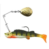 Northland Mimic Minnow Spin, 3/8 oz, Perch
