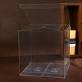 thumbnail image 4 of Frcolor Boxes Clear Box Gift Candy Favor Transparent Favors Plastic Cube Gifts Display Christmas Wedding Acrylic Case, 4 of 7