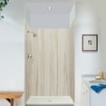 thumbnail image 2 of Transolid Ewk484872 Expressions 48" W X 48" D X 72" H Three Panel Shower Wall Kit -, 2 of 6