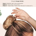 thumbnail image 5 of Kitsch Pro Bun Twist - Spin Type Pins - Ponytail Holder - 3 Count (Brown), 5 of 18