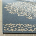 thumbnail image 3 of SAFAVIEH Linden Thornton Floral Area Rug, Cream/Blue, 8' x 10', 3 of 7