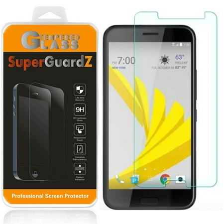 For HTC Bolt / HTC 10 Evo - SuperGuardZ Tempered Glass Screen Protector [Anti-Scratch, Anti-Bubble] + 4-in-1 LED Stylus