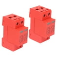 thumbnail image 4 of Dispositifs de Protection contre les Surtensions, Protecteur Ignifuge PC Dispositif d'Arrestation de Flamme Tension 2 Pcs 40KA avec Signal à Distance pour Maison pour Appareils Électriques 500V,750V,1000V, 4 of 8