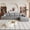 Grey + Corduroy + Primary Living Space + Modern + Foam + Fabric + 4 Seat, variant on 135" Cloud Sectional Couch with L-Shape Chaise,Modern Modular Sofa with Deep Seat, Upholstered Couches for Living Room Bedroom,No Assembly Required, Grey(Plush Corduroy Fabric)