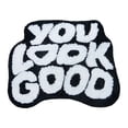 thumbnail image 1 of TechWave Style Alphabet Printed Bathroom Entrance Mat Non Absorbent Foot Pad Throws Blanket Full Size Bed Print Blanket Sized Blanket Wool Blanket Twin Car Blanket Heater Fuzzy Warm Blanket Heated, 1 of 5