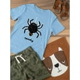 thumbnail image 3 of Cute Halloween Spooky Spider T-Shirt Toddler -Image by Shutterstock,  3 Toddler, 3 of 4