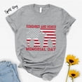 thumbnail image 2 of Remember & Honor Memorial Day T-Shirt - American Flag, 2 of 2
