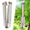 thumbnail image 2 of Tente Poêle Tuyau de Cheminée en Maille, Bouchons de Pluie pour Cheminée, Couvercle de Tuyau d'Échappement en Maille, Garde-Tuyau de Cheminée Durable, 2 of 10