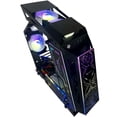 thumbnail image 4 of Gabinete Gamer XZEAL IR02 Micro ATX 4 Fan ARGB Cristal Templado, 4 of 6