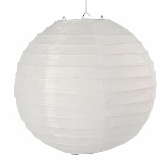 Abbraccia Farolillo de papel redondo para exteriores, impermeable, superficie cepillada, decoración festiva, resistente al sol, duradero