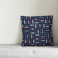 thumbnail image 2 of Creative Products Oar Pattern 18x18 Indoor / Outdoor Pillow, 2 of 2