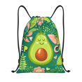 thumbnail image 1 of Fotbe Avocado Keep Calm Bolsa Mochila con Cordón Estampada, Bolsa de Gimnasio Deportiva, Bolsa Cinch, Bolsa con Cordón para Hombres y Mujeres-Small, 1 of 6