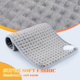 thumbnail image 3 of Coussin de Massage chauffant électrique 58x29cm tapis chauffant pour le dos Abdomen soulagement de la douleur du corps couverture chauffante d'hiver, 3 of 5