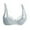 Silver, variant on Bras for Women Bra Women’s Plus Size E Cup Lace Bra with Thin Profile Side Support Minimizing Side for a Gray 36/80