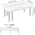 thumbnail image 2 of Organizador para Debajo del Fregadero, Estante Retráctil para Esquinas, Blanco, Ajustable, Ideal para Cocina, Baño y Alacena, 2 of 4