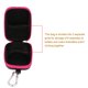 thumbnail image 1 of Caja de Transporte de la Cadena dominante del Aceite Esencial con Las Botellas 6pc Bolsa de Viaje portátil de los aceites Esenciales para Las Botellas del Rodillo(Rose) Ecomeon no, 1 of 4