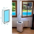 thumbnail image 3 of Teissuly 300CM Universal Window Seal for Portable Air Conditioner and Tumble Dryer – Works with Every Mobile Air-Conditioning, Easy to Install - Air Exchange Guards with Zip and Adhesive Fastener, 3 of 9