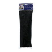 Creativity Street Chenille Stems, Jumbo, Black 100/Pkg.