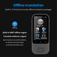 thumbnail image 4 of S80 Pro AI Translation Device Real Time Smart Voice Photo Translator 138 Languages 18 Offline Portable Translating, 4 of 7