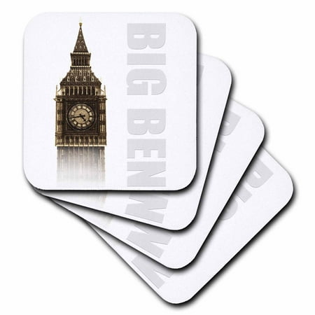 

Big Ben Landmark set of 8 Coasters - Soft cst-31874-2