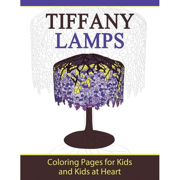 Hands-On Art History Tiffany Lamps: Coloring Pages for Kids and Kids at Heart, Book 23, (Paperback)