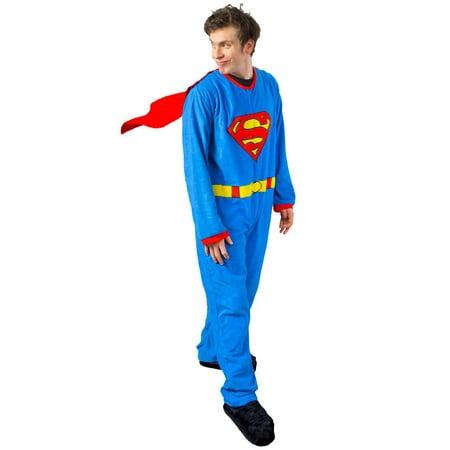 Superman - Costume Union Suit With Cape - 2X-Large
