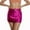 Hot Pink, variant on Metallic Shiny Skirt Bodycon Cargo Skirt Color Hot Pink Size M