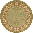 thumbnail image 1 of Unique Loom Voyage Intricate Design Rug 8' x 8' Round Green/Ivory, 1 of 1