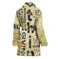 thumbnail image 2 of Giving And Tithing Religious Words Women Bathrobe One Size Univeral Fits, Jesus Christian Fashion Lightweight Plush Fleece Long Robe For Women, 2 of 3