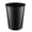 Matte Black, variant on Metal Bathroom Trash Can – Waste Basket for Bedroom, Office Desk, & Dorm, Handcrafted Ridge Embossed, Durable Decorative Black Small Trash Can Bathroom Garbage Bin Wastebasket
