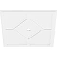 thumbnail image 2 of 34"OD x 2"ID x 11 3/4"C x 1"P Embry Architectural Grade PVC Contemporary Ceiling Medallion, 2 of 11