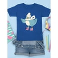 thumbnail image 3 of Winter Clothing Bird T-Shirt Juniors -Image by Shutterstock,  x-Small, 3 of 4