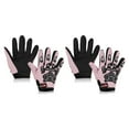 thumbnail image 2 of Youkk Polyester Stay Warm And Dry With These Full Finger Motorcycle Gloves For Winter Rides Winter Gloves pink 2Set, 2 of 6
