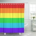 thumbnail image 1 of SUTTOM Modern Rainbow Reusable Elegant Classy Chic Rustic Vintage Simple Shower Curtain 66x72 inch, 1 of 1