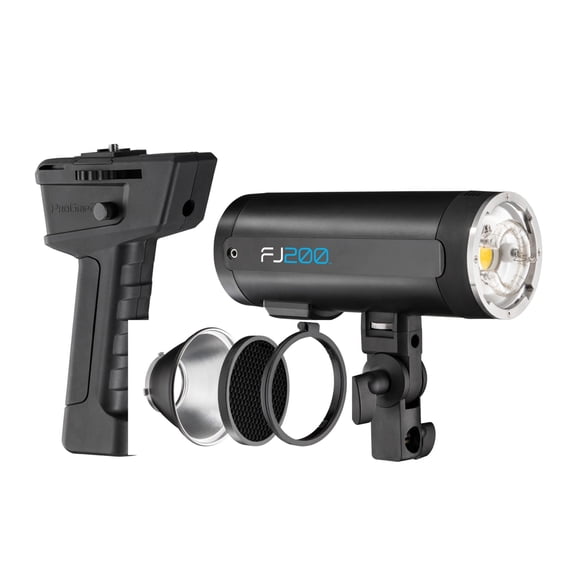 Westcott FJ200 200Ws Strobe Light with ProGrip 2 Handheld Mount