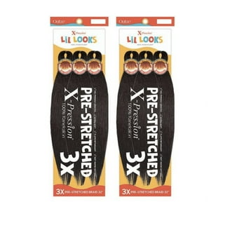 Afreezm Pre-Stretched Silky Braiding Hair Extension Pack 3X 54