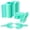 Green, variant on Disposable Dental Fluoride Trays, Dual Arch, 100 Pairs – Green