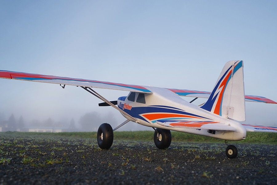 FMS 1400mm Kingfisher PNP with Reflex V3, Wheels, Floats, Skis, Flaps