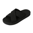 thumbnail image 2 of Willtoo Women's Cross-band Slippers 2026 All Season House Shoes for Women Indoor/Outdoor, 2 of 6