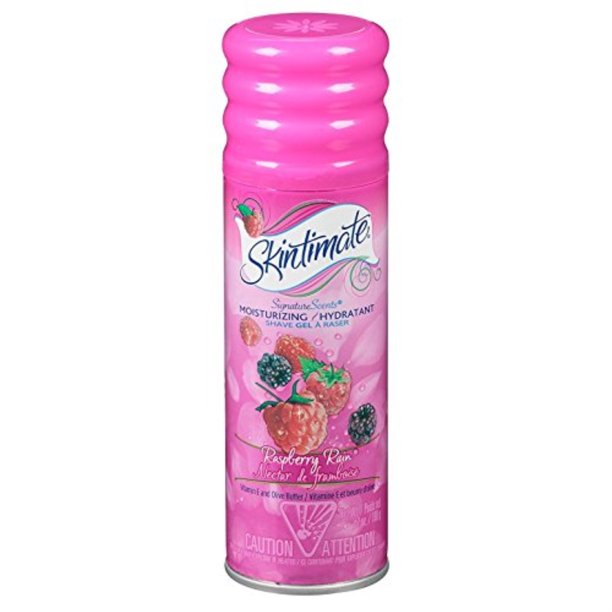 Skintimate Signature Scents Moisturizing Shave Gel, Raspberry Rain 7 oz