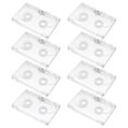 thumbnail image 1 of HAMPPLIES 8Ud Cajas Cassette Transparentes Vacías Para Retro Y Favor De Fiesta, 1 of 8
