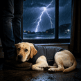 thumbnail image 7 of GASTROPOD 2026 New Dog Anxiety Vest Jacket,Comfort Dog Calming Vest Adjustable Relief Coat for Dogs,Anti-Anxiety Shirt Pet Thunder Jacket Dog Anxiety Relief Wrap for Thunderstorm,Fireworks,Separation, 7 of 7