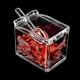 thumbnail image 4 of Clear Seasoning Rack Spice Pots Transparent With Cover Spoon Banmo, 4 of 4