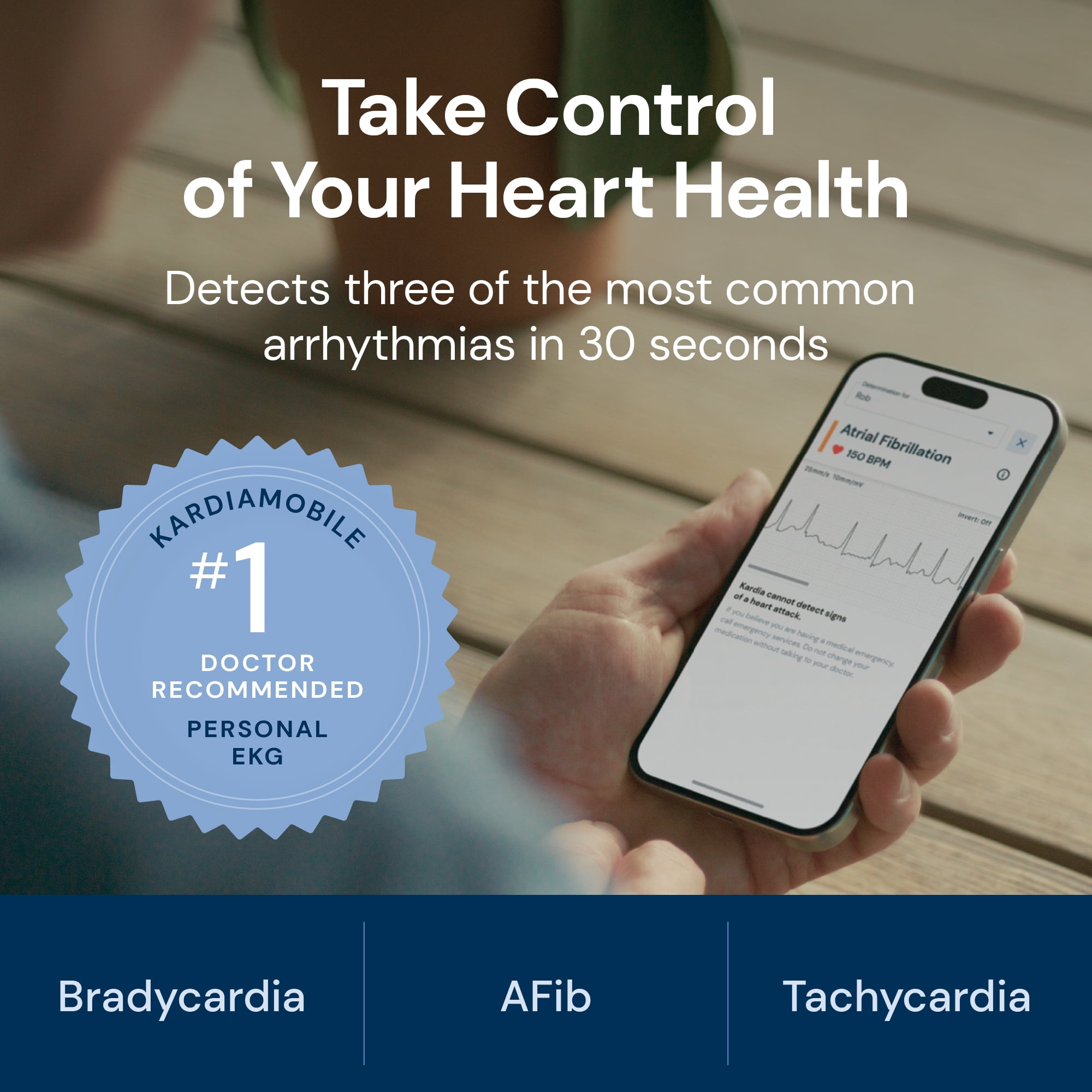 KardiaMobile 6L EKG Heart Monitor, 6-Lead Medical Grade EKG, Displays EKG on Smartphone in 30 seconds, No Subscription Needed, FSA and HSA eligible