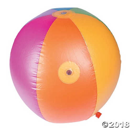 Inflatable Beach Ball Sprinkler