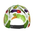 thumbnail image 6 of Naloa Original Classic Low Profile Hat Men Women Baseball Cap Dad Hat Adjustable Unconstructed Vegetables2 Print Cap, 6 of 9