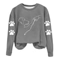 thumbnail image 4 of Neewe Womens Oversized Sweatshirts Hoodies Fleece Crewneck Sweaters MXsual Tops Comfy Fall Fashion Outfits Winter Clothes 2025, 4 of 4