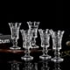 thumbnail image 3 of Round Shot Glasses, Lead Free Glass, Clear Shot Glass with Heavy Base, 3 of 3